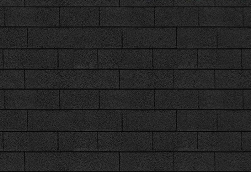 Karibu Dachschindeln Rechteck schwarz 1  Paket