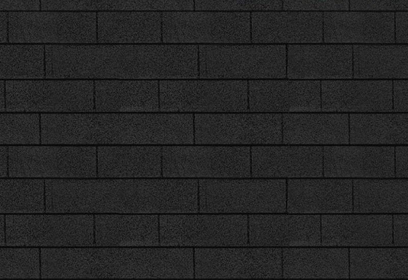 Karibu Dachschindeln Rechteck schwarz 10  Pakete