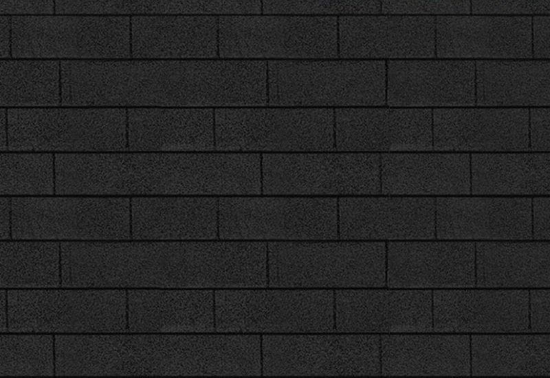 Karibu Dachschindeln Rechteck schwarz 16  Pakete