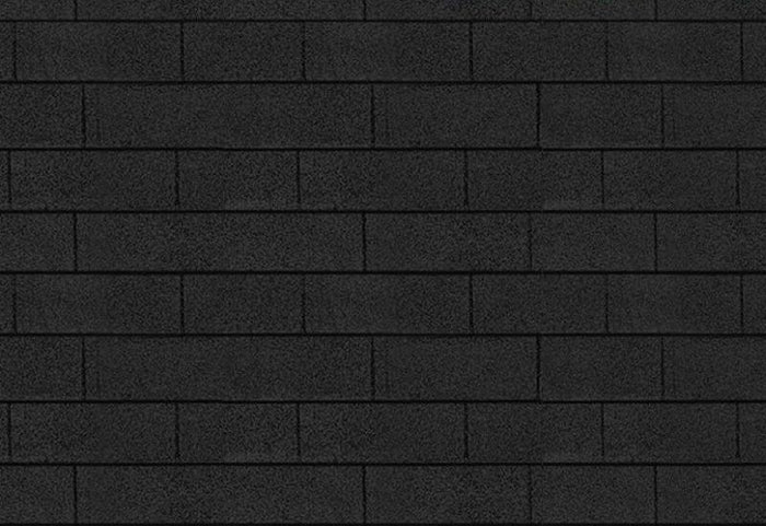 Karibu Dachschindeln Rechteck schwarz 5 Pakete