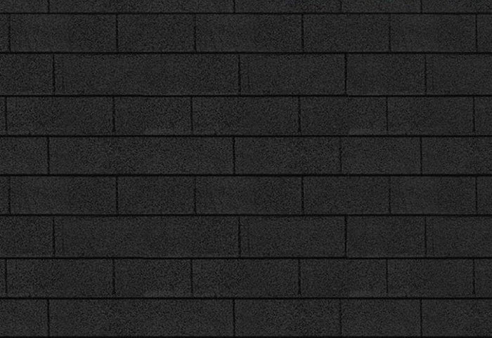 Karibu Dachschindeln Rechteck schwarz 8  Pakete