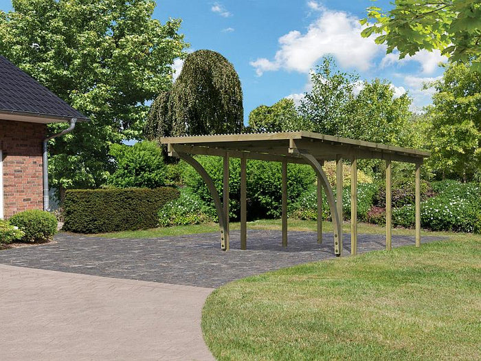 Karibu Einzelcarport ECO 2 Variante C kdi