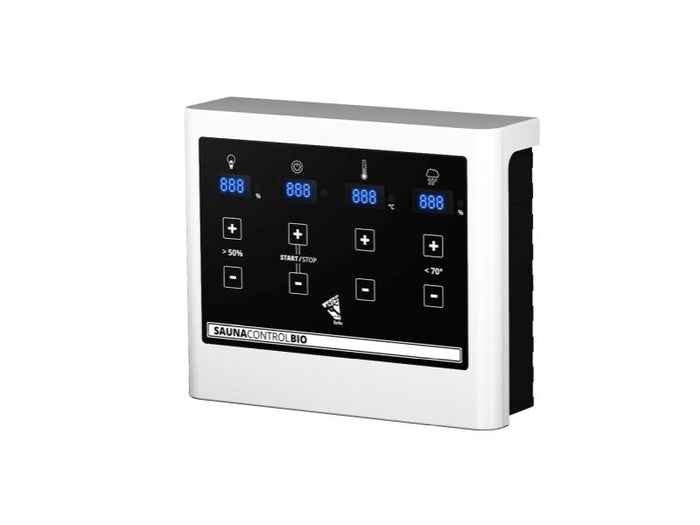 Karibu Fasssauna 3 inkl. 9 kW Bioofen externe Steuerung - 38 mm mit Vorraum