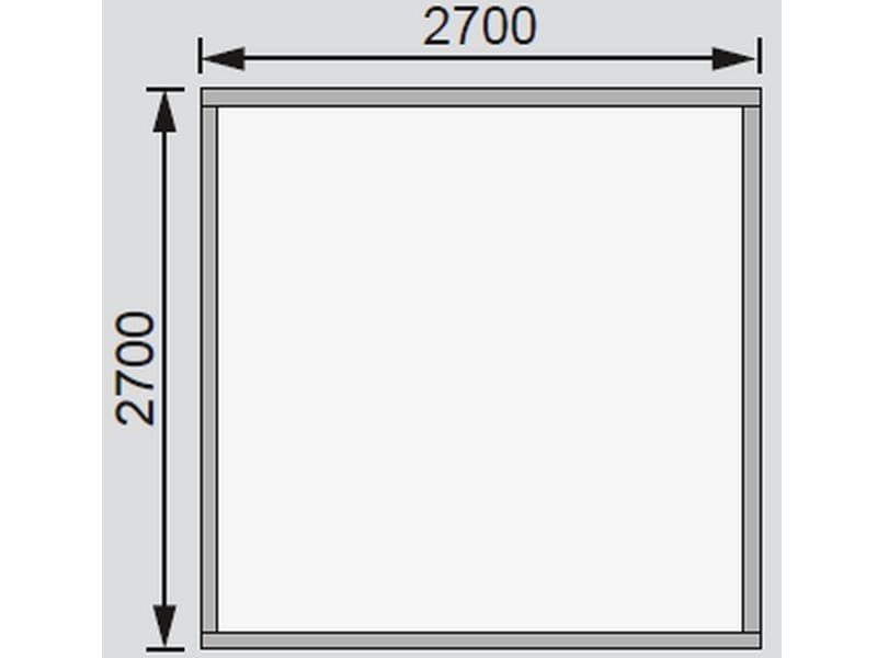 Karibu Gartenhaus Ravenna 2, natur, inkl. Fußboden