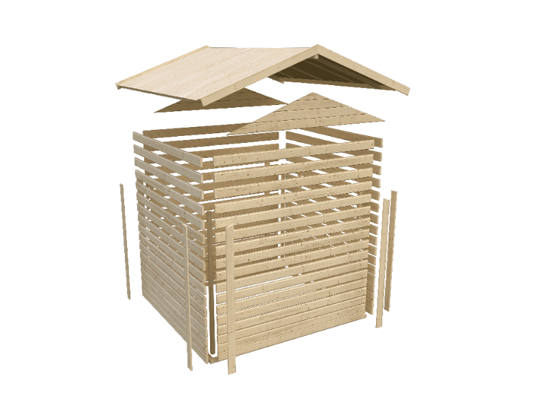 Karibu Gartenhaus Talkau 6