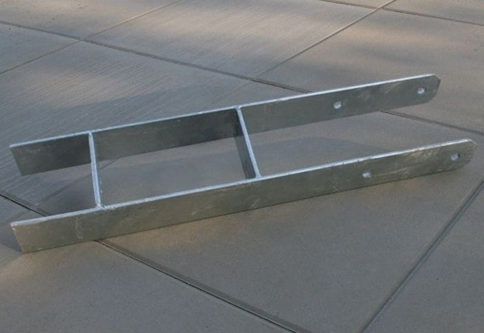 Karibu H-Pfostenanker 12 x 12 x 80  cm 10 Stück