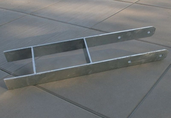 Karibu H-Pfostenanker 9 x 9 x 60 cm 10 St.