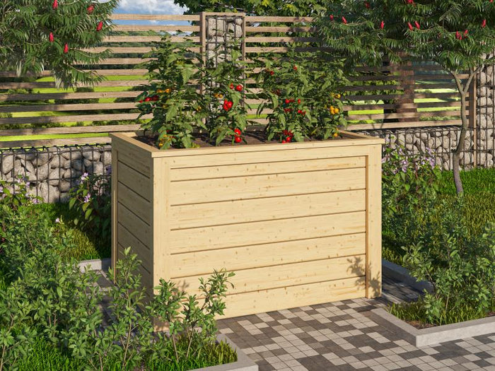 Karibu Hochbeet 0 naturbelassen