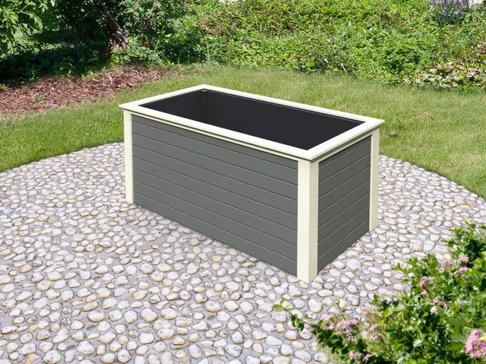 Karibu Hochbeet 1 in terragrau 28 mm