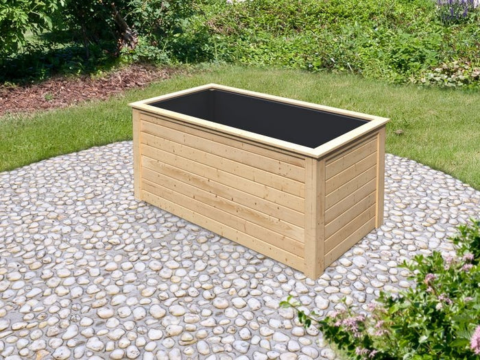 Karibu Hochbeet 1 natur 28 mm