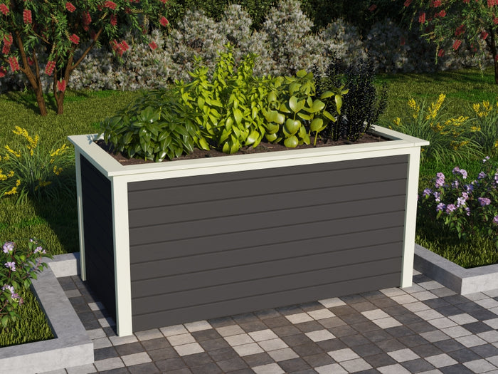 Karibu Hochbeet 2 terragrau 19 mm