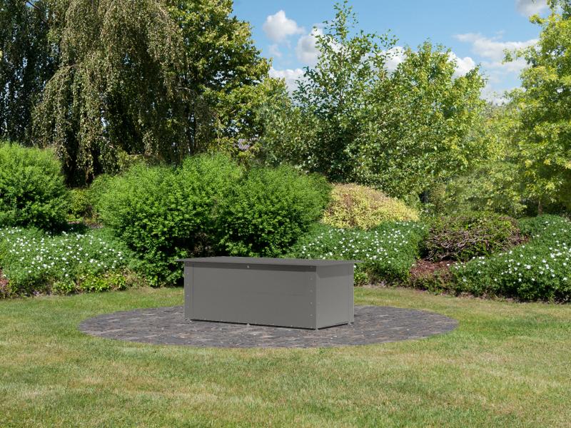 Karibu Metallbox Himalia 3, graualuminium