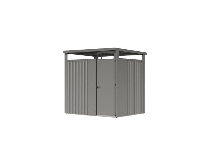 Karibu Metallgerätehaus Osten 1,5 graualuminium