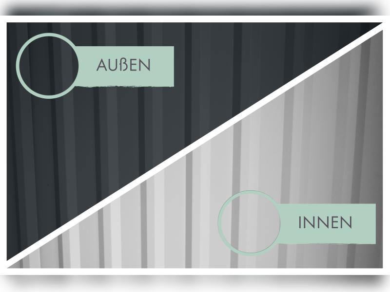 Karibu Metallgerätehaus Osten 3, anthrazit