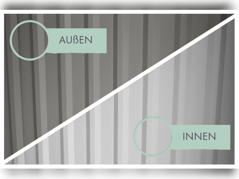 Karibu Metallgerätehaus Osten 3, graualuminium