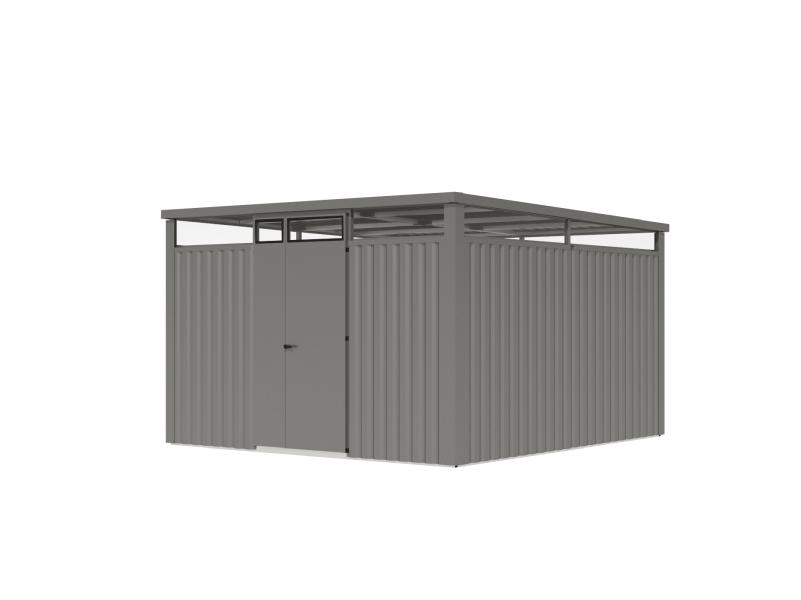 Karibu Metallgerätehaus Osten 3,5 graualuminium