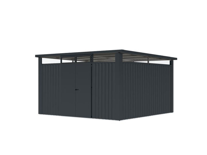 Karibu Metallgerätehaus Osten 4, anthrazit