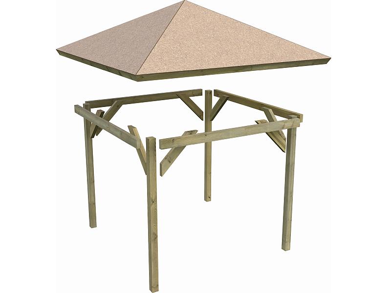 Karibu Pavillon-Carport Kirn 1 kdi