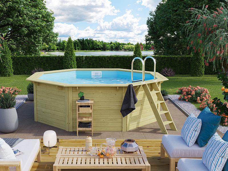 Karibu Pool Modell 1 X kdi - Folie Blau