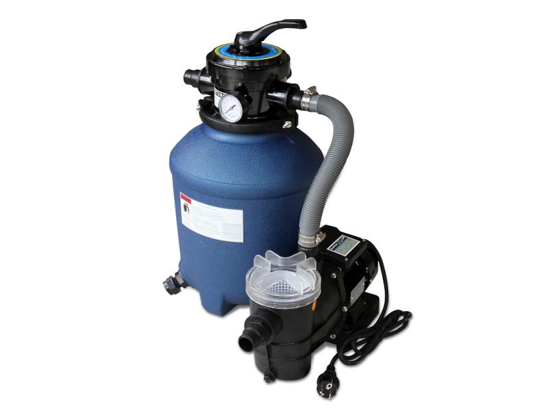 Karibu Pool Modell 4 Variante A, im Set mit Filterpaket groß und Skimmer