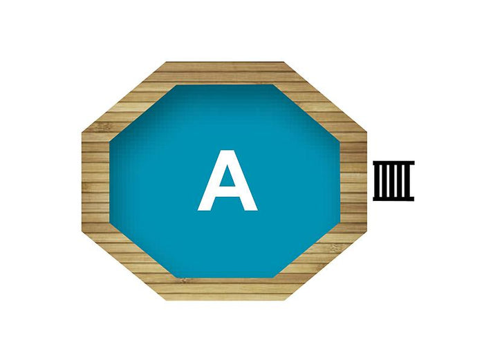 Karibu Pool Modell 4 X kdi - Folie Blau