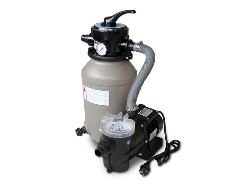 Karibu Rechteck Pool Größe 1 im Set inkl. Filterpaket