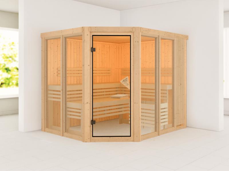 Karibu Sauna Ainur ohne Ofen 68 mm