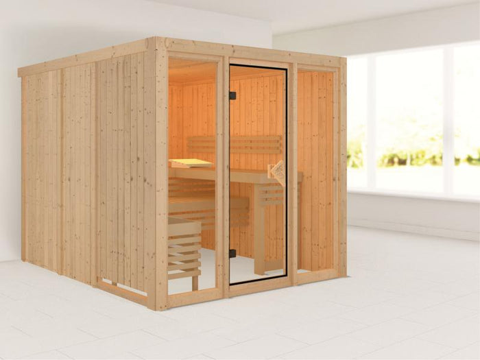 Karibu Sauna Askja Ohne Ofen 68 mm