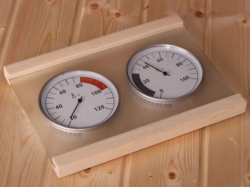 Karibu Sauna Klimamessstation Premium