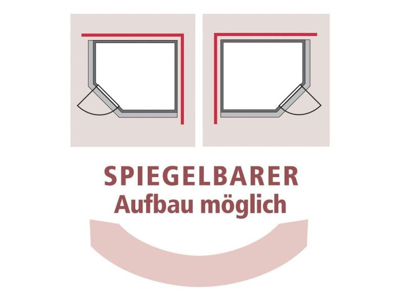 Karibu Sauna Siirin inkl. 9 kW Bioofen mit ext. Steuerung mit Klarglas Ganzglastür -ohne Dachkranz-