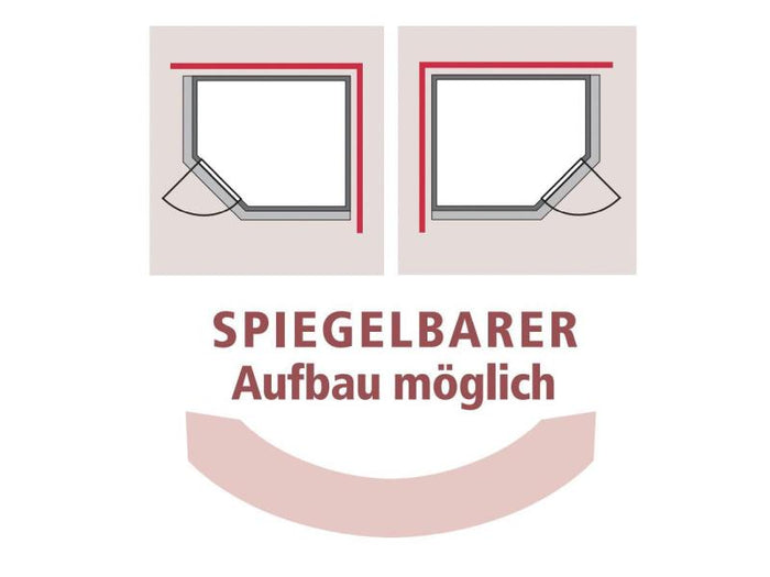 Karibu Sauna Siirin inkl. 9 kW Ofen ext. Steuerung, mit energiesparender Saunatür -ohne Dachkranz-