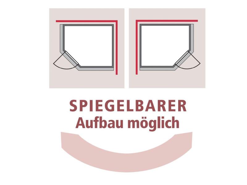 Karibu Sauna Siirin inkl. 9 kW Ofen integr. Steuerung mit moderner Saunatür - ohne Dachkranz -