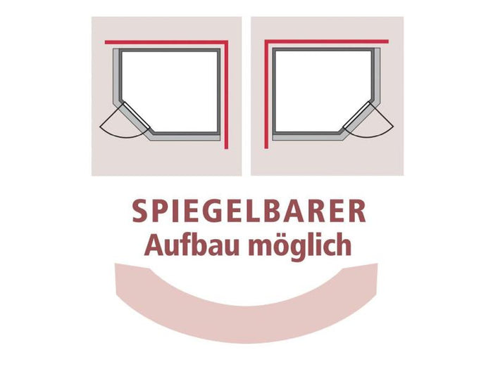 Karibu Sauna Siirin inkl. 9 kW Ofen mit externer Steuerung mit moderner Saunatür -ohne Dachkranz-