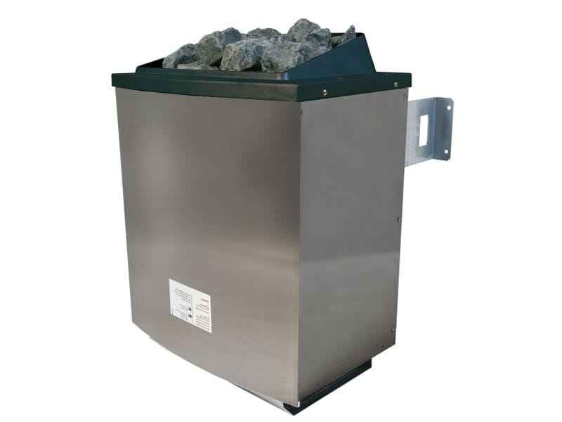 Karibu Saunahaus Mainburg 3 Set B naturbelassen- 9 kW Ofen ext. Strg