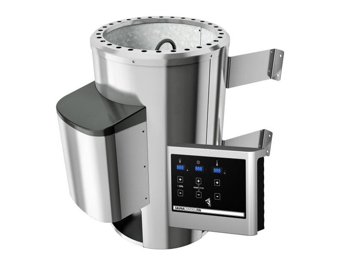 Karibu Saunaofen Plug & Play 3,6 kW externe Steuerung steckerfertig