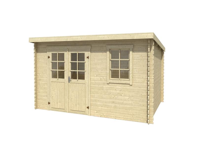 Lasita Blockbohlenhaus Amira 230 natur 28 mm