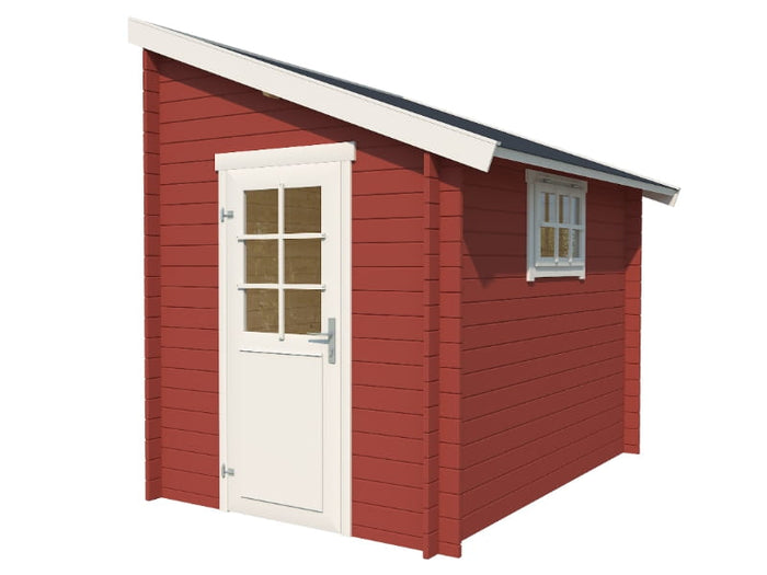 Lasita Gartenhaus Jura schwedenrot 28 mm