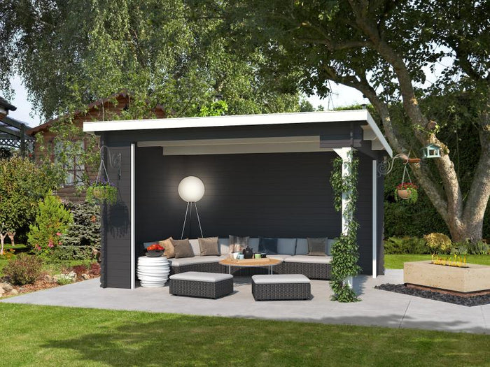 Lasita Unterstand / Lounge Buffalo 380 carbongrau 28 mm