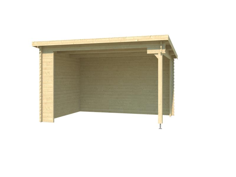 Lasita Unterstand / Lounge Columbus natur 34 mm