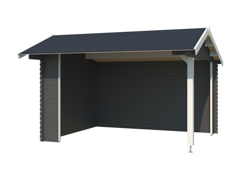 Lasita Unterstand / Lounge Kirian 300 Carbongrau 28 mm