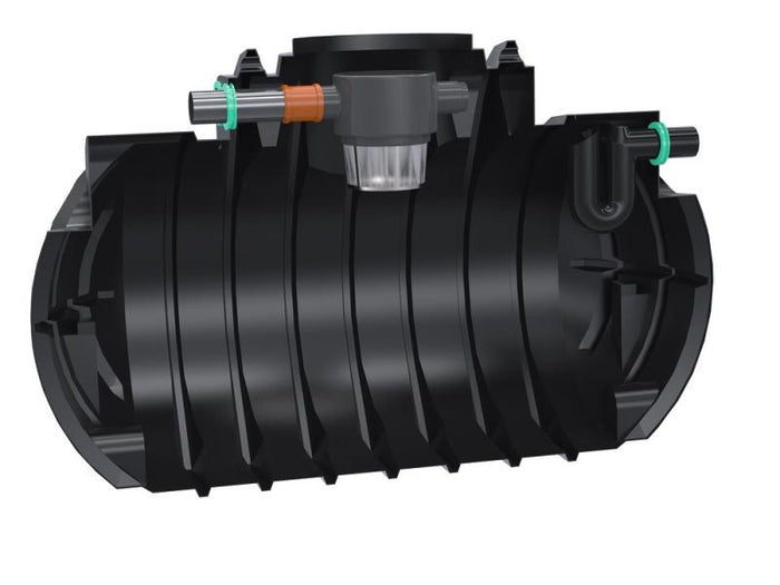 Nautilus Atlantis Premium-Zisterne 2.200 Liter mit vorinstalliertem Korbfilter