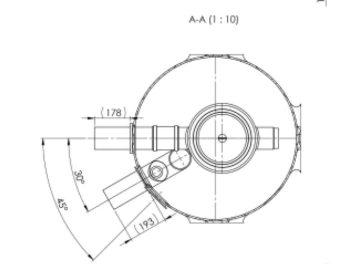 Nautilus Flachtank-Zisterne Hudson DUO 10.000 Liter mit Pumpensumpf, 1 Behälter mit Korbfilter & Sip