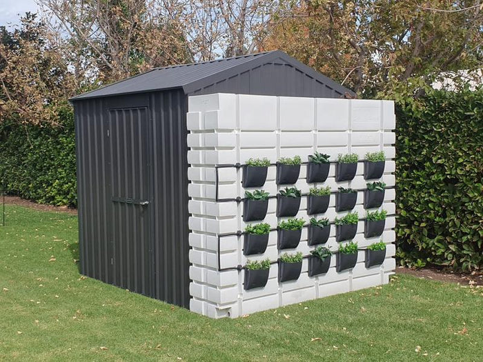 Nautilus Regenwassertank ThinTanks 2000 Liter in espresso schwarz