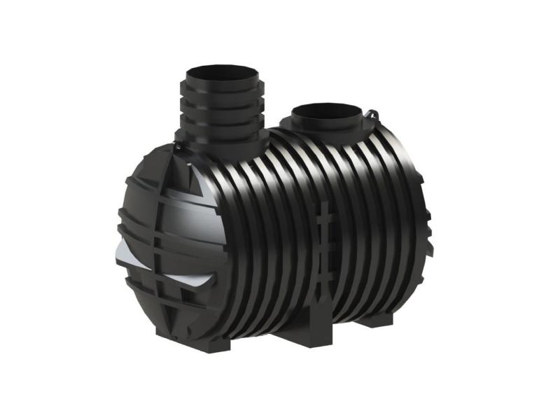 Nautilus Zisterne Eco-Line 5000 Liter mit vorinstalliertem Korbfilter & Siphon