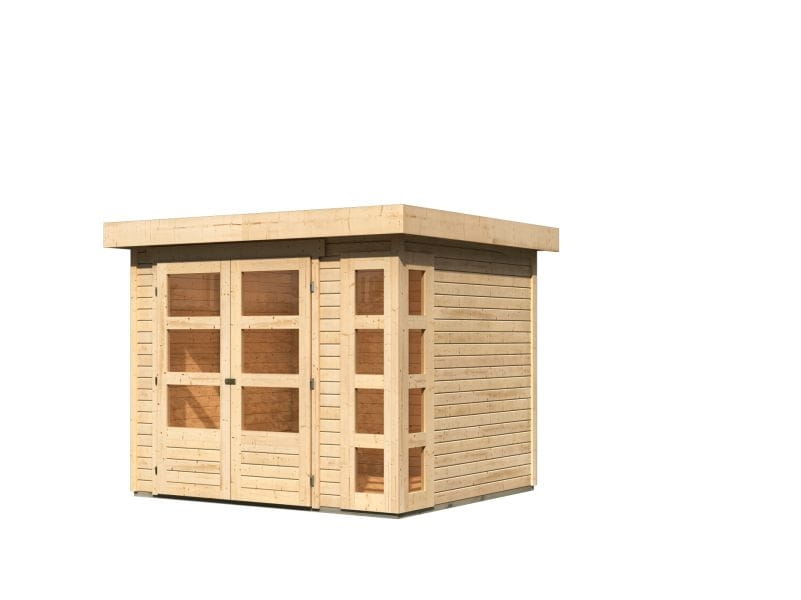 Osb smart choice Gartenhaus Kerken 3 natur inkl. Fußboden