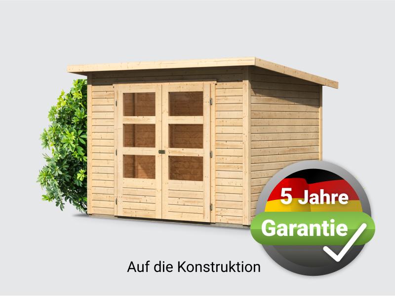 Osb smart choice Gartenhaus Stegen 3 natur inkl. Fußboden