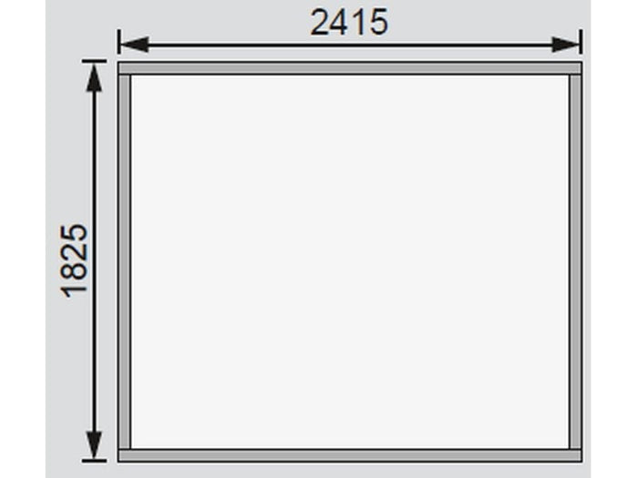 Osb smart choice Gartenhaus Stegen 3 terragrau inkl. Fußboden