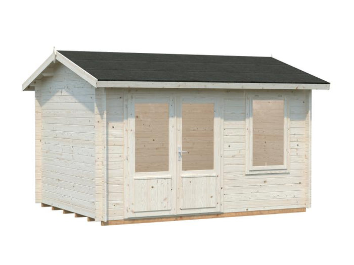 Palmako Blockbohlenhaus Iris 9,6 28 mm natur