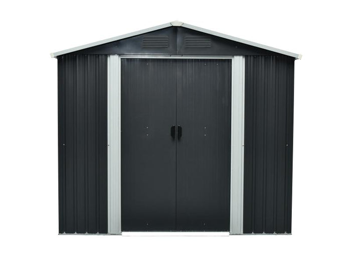 Pergart Gerätehaus Dresden 2 86- schiefer/creme