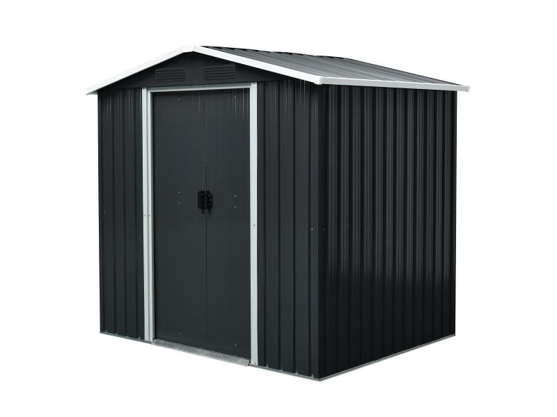 Pergart Gerätehaus Düsseldorf 2 65- schiefer/creme